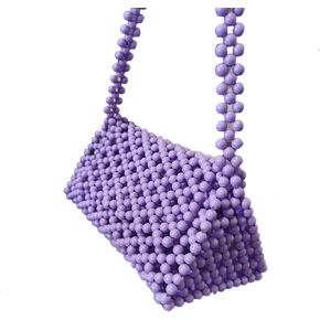 NESECRA Handbag Evening bag for Women Girl,Handmade Pearl Clutch Purse Bridal Clutch Beaded Tote Bag for Party Wedding in Saudi Arabia