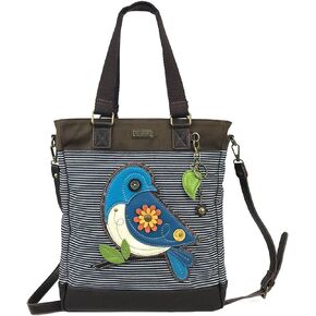 Chala Denim Blue Stripe BlueBird Work Tote