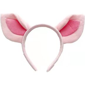 Cute Pink Pig Ears Headband Animals Hair Hoop for Women Washing Face Makeup Head Band for Halloween Cosplay Hair Accessories