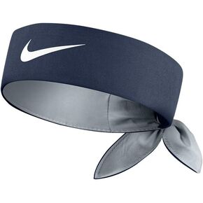 Nike Head Tie Headband (Midnight NAVY/White)