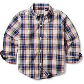 Janie and Jack Boy's Poplin Button-Up Shirt (Toddler/Little Kids/Big Kids) in Saudi Arabia