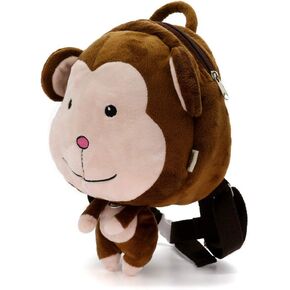 Cartoon Cute Animal Plush Toddler Backpack Children Mini Schoolbag for Kids Age 1-5 Years