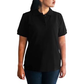 Women's Polo Shirt, Cotton, Piqué, Short Sleeve, Polo Shirt Work, Sports, Casual