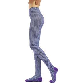 Sahabowi Women's Cashmere Sheer Tights, Knitted Combed Cotton Stockings, High Flexible Spandex Soft Fluffy Pantyhose