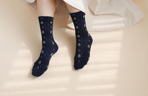 STYLEGAGA Women's Multi-Pattern Fashion Cotton Ankle Socks… in Kuwait