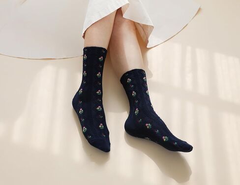 STYLEGAGA Women's Multi-Pattern Fashion Cotton Ankle Socks… in Kuwait