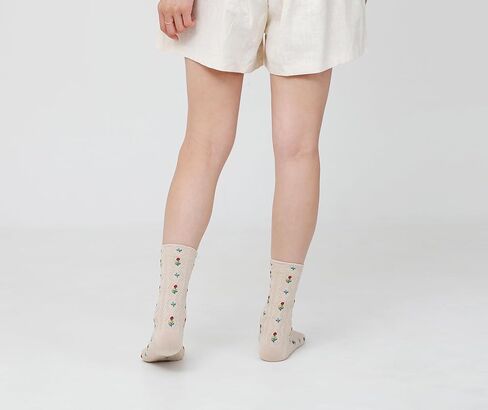 STYLEGAGA Women's Multi-Pattern Fashion Cotton Ankle Socks… in Kuwait