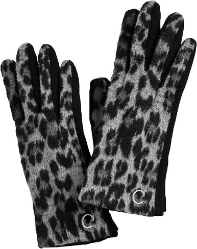 Mud Pie womens Initial Leopard Glove in Saudi Arabia