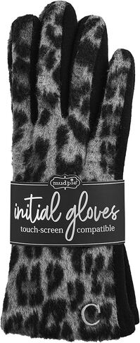 Mud Pie womens Initial Leopard Glove in Saudi Arabia