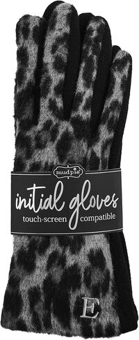 Mud Pie womens Initial Leopard Glove in Saudi Arabia