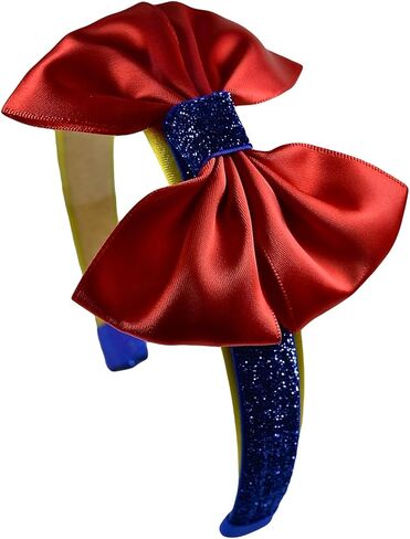 تصاميم فتاة مضحكة الكلاسيكية حلي اللباس تألق بريق القوس الساتان عقال in Kuwait