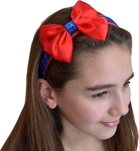 تصاميم فتاة مضحكة الكلاسيكية حلي اللباس تألق بريق القوس الساتان عقال in Kuwait