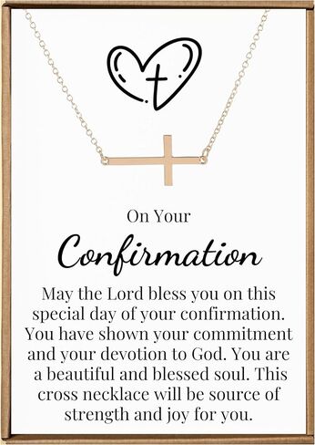 هدايا تأكيد للفتيات المراهقات، قلادة صليب ذهبية، قلادة تأكيد، هدايا تأكيد للفتيات المراهقات الكاثوليكية in Kuwait
