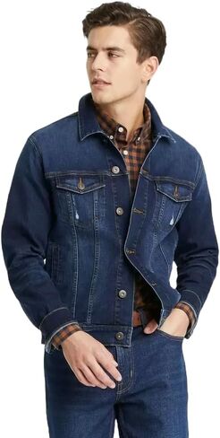 سترة Goodfellow & Co للرجال من Monticello من الدنيم المغسول - in Kuwait