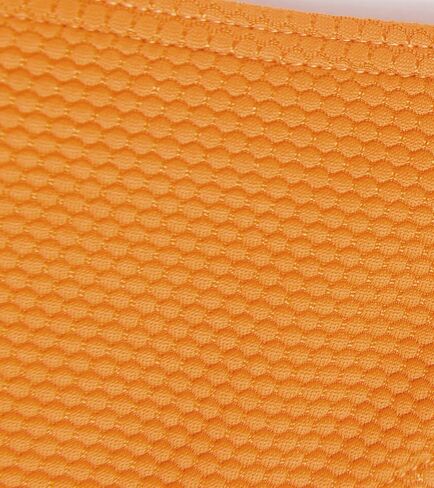 CUPSHE Women's Bikini Bottom Textured Low Waisted Middle Cut Solid Orange in Saudi Arabia
