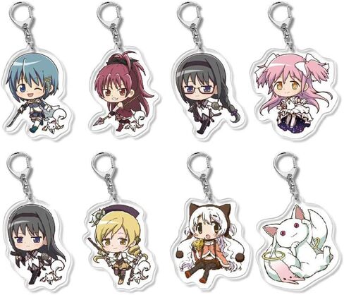 جيه سي في سي اكس سلسلة مفاتيح بويلا ماجي مادوكا ماجيكا ياتشيو نانامي سلسلة مفاتيح ايروها تاماكي سلسلة مفاتيح تسورونو يوي سلسلة مفاتيح سلسلة مفاتيح in Kuwait