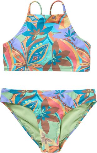 O'NEILL Girl's High Neck Swimsuit - Swim Set for Girls with Matching Bikini Top and Bottom in Saudi Arabia