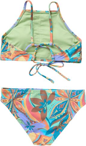 O'NEILL Girl's High Neck Swimsuit - Swim Set for Girls with Matching Bikini Top and Bottom in Saudi Arabia