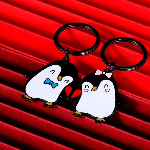 VANLOVEMAC Couple Gifts Matching Couples Stuff Gifts for Boyfriend Girlfriend Best Friend Him Her Penguin Lover Cute Keychain for Women Anniversary Valentines Day Christmas Birthday Gifts in Saudi Arabia