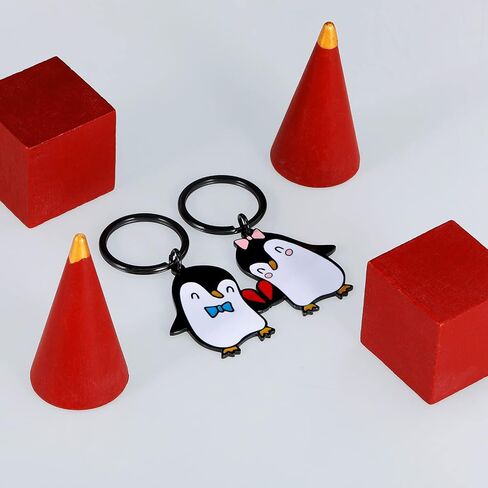 VANLOVEMAC Couple Gifts Matching Couples Stuff Gifts for Boyfriend Girlfriend Best Friend Him Her Penguin Lover Cute Keychain for Women Anniversary Valentines Day Christmas Birthday Gifts in Saudi Arabia