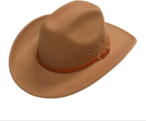 ZEBSF Cowboy Hat for Men Women Khaki in Saudi Arabia