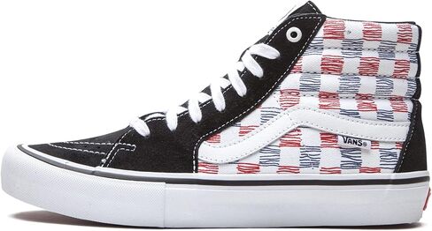 Vans Mens Sk8-Hi Black/White Vn0A45Jd2Mb - Size in Saudi Arabia