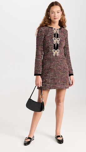 فستان Camille Bows قصير C للسيدات in Kuwait