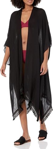 Angie womens Women's Lace Trim Kimono in Saudi Arabia