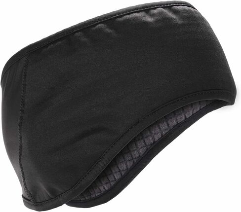 Ergodyne womens Hat 2 Layer Winter Headband Fleece Spandex, Black, One Size US in Saudi Arabia