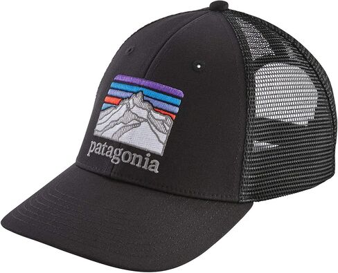قبعة سائق الشاحنة بشعار Patagonia Line Ridge LoPro - One Size اسود in Kuwait