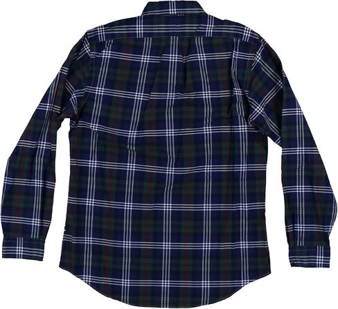 Polo Ralph Lauren Classic Fit Plaid Oxford Shirt Hunter Green/Navy Multi SM in Saudi Arabia