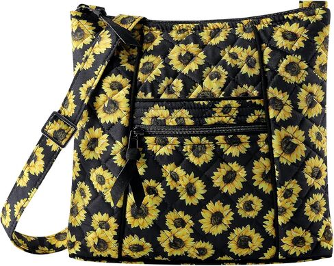 DONGGANGAJI Cross Body Bag Purses For women,Ladies one Shoulder Crossbody Bag,Sunflower Hipster Crossbody Bags in Kuwait