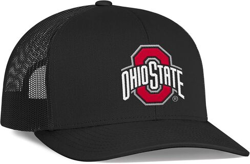 Pacific Headwear Standard Ohio State Men's Trucker Snapback, Multi in Saudi Arabia