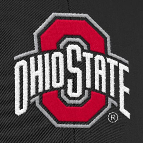 Pacific Headwear Standard Ohio State Men's Trucker Snapback, Multi in Saudi Arabia