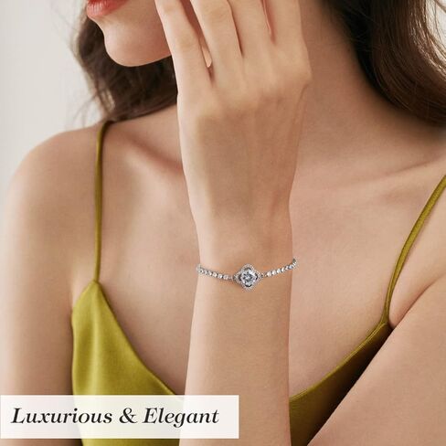 وردة حمراء حقيقية محفوظة لعيد الأم مع قلادة من الفضة الإسترليني S925 ومجموعة مجوهرات من أقراط وقلادة وسوار البرسيم المحظوظ in Kuwait