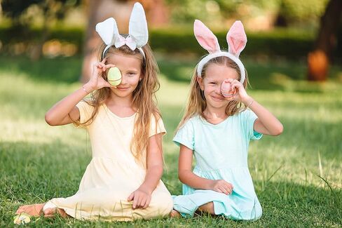 HGDEER Easter Bunny Gifts for Girls, Bunny Meaningful Bracelet with Gift Message Card and Stickers in Kuwait