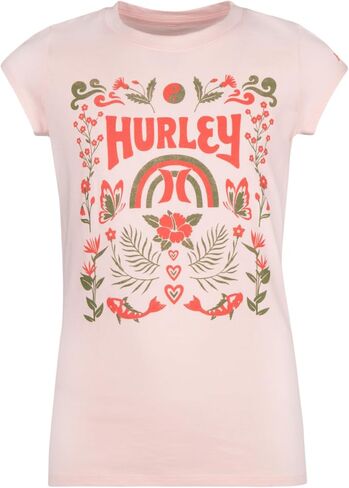 Hurley Girl's Natural World Graphic T-Shirt (Big Kids) in Saudi Arabia