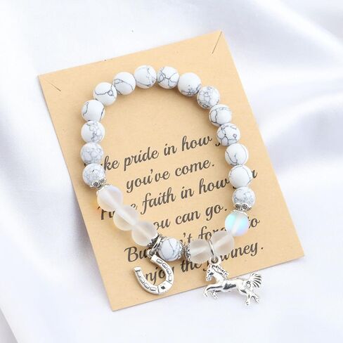 FUSTMW Horse Pendant Necklace for Girls Horse Lover Gifts for Horse Rider Equestrian Gifts Horse Horse Inspirational Gift in Saudi Arabia