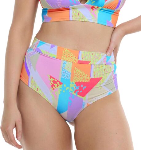 Body Glove Women's Standard Twiggy High Waisted Boyleg Cheeky Coverage Bikini Bottom Swimsuit in Saudi Arabia