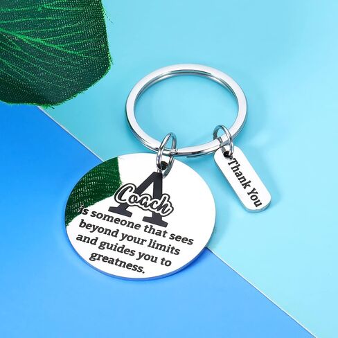 Aeolussoms Coach Thank You Gifts Keychain for Men Women Retirement Birthday Appreciation Gifts for Basketball Football Soccer Coach Christmas Thanksgiving Goodbye Leaving Gifts for Him Her Coaches in Saudi Arabia