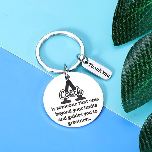 Aeolussoms Coach Thank You Gifts Keychain for Men Women Retirement Birthday Appreciation Gifts for Basketball Football Soccer Coach Christmas Thanksgiving Goodbye Leaving Gifts for Him Her Coaches in Saudi Arabia