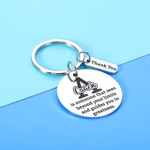 Aeolussoms Coach Thank You Gifts Keychain for Men Women Retirement Birthday Appreciation Gifts for Basketball Football Soccer Coach Christmas Thanksgiving Goodbye Leaving Gifts for Him Her Coaches in Saudi Arabia