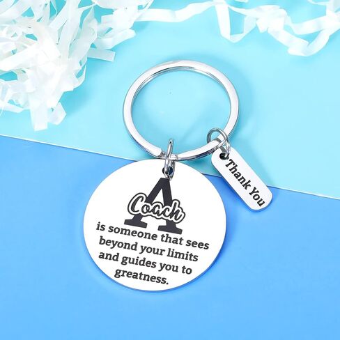 Aeolussoms Coach Thank You Gifts Keychain for Men Women Retirement Birthday Appreciation Gifts for Basketball Football Soccer Coach Christmas Thanksgiving Goodbye Leaving Gifts for Him Her Coaches in Saudi Arabia