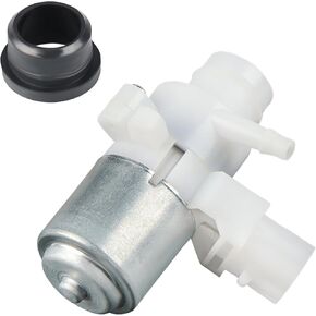 Truck Windshield Wiper Washer Reservoir Fluid Pump Compatible with 2013-2019 Kenworth T680 T880 & 2006-2015 Peterbilt, Windshield Wiper Washer Fluid Pump Replacement for 104307 T4695001 104252