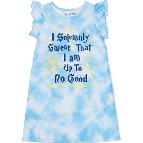 Harry Potter Gryffindor Girls Nightgown Pajamas Little Kid to Big Kid