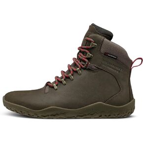 Vivobarefoot Tracker II FG, Womens Leather Hiking Boot With Barefoot Firm Ground Sole and Thermal Protection