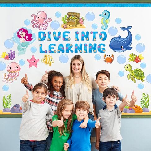 Spring Bulletin Board Decorations Set 115pcs Insects Flower Welcome Classroom Decorations for School Home Wall Learning Activity Toddler Kids. （Insects） in Saudi Arabia