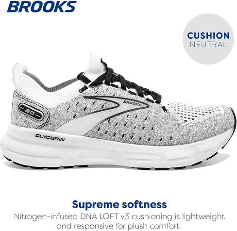 Brooks Men’s Glycerin StealthFit 20 Neutral Running Shoe in Kuwait