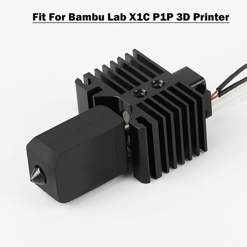 3 قطعة جوارب سيليكون سوداء لغطاء طابعة Bambu Lab X1، X1C، P1P ثلاثية الأبعاد in Saudi Arabia