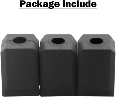 3 قطعة جوارب سيليكون سوداء لغطاء طابعة Bambu Lab X1، X1C، P1P ثلاثية الأبعاد in Saudi Arabia